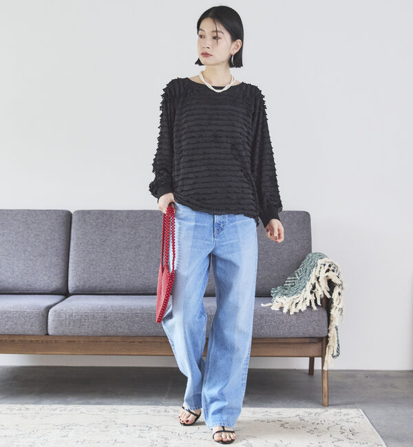 Doux archives「カットフリルプルオーバー」|Tシャツ・カットソー|