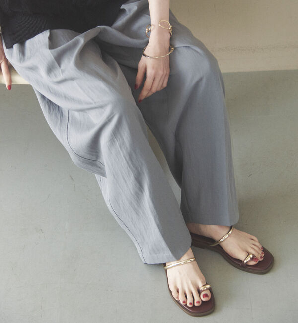 Doux archives「２タックコクーンパンツ」|チノ|