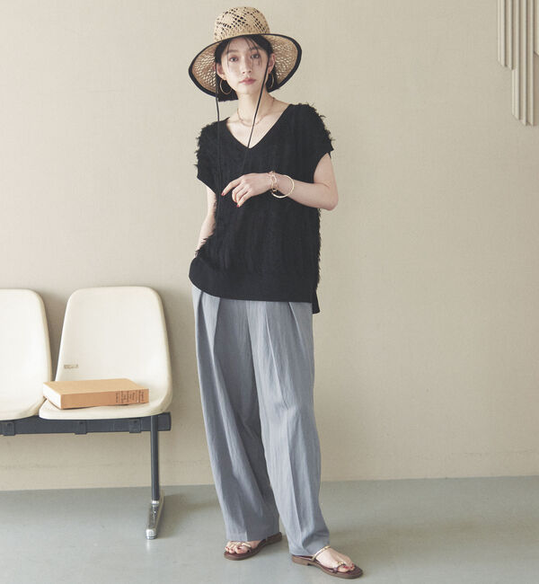 Doux archives「２タックコクーンパンツ」|チノ|