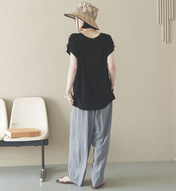 Doux archives「２タックコクーンパンツ」|チノ|