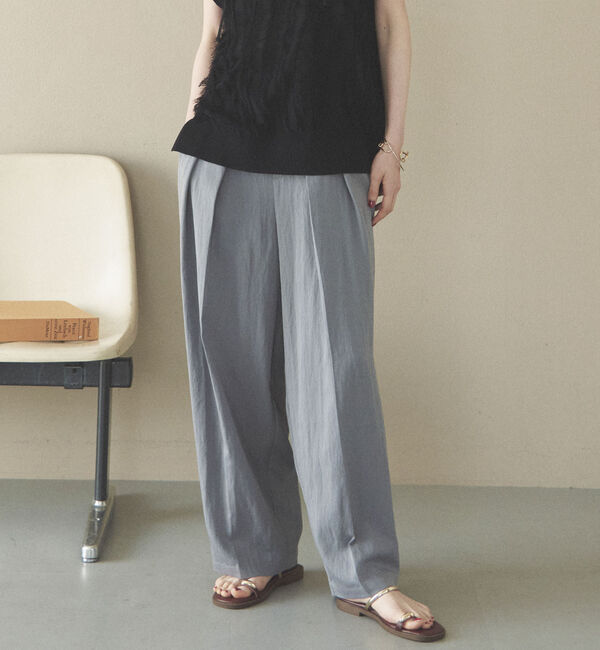 Doux archives「２タックコクーンパンツ」|チノ|