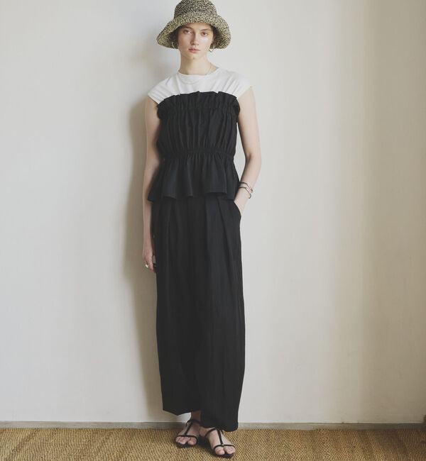 Doux archives「２タックコクーンパンツ」|チノ|