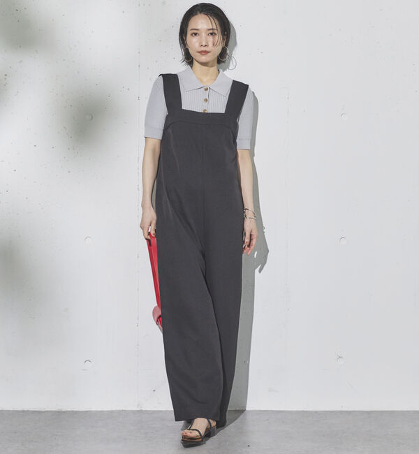 Doux archives「ワイドストラップサロペット」|ワンピース|