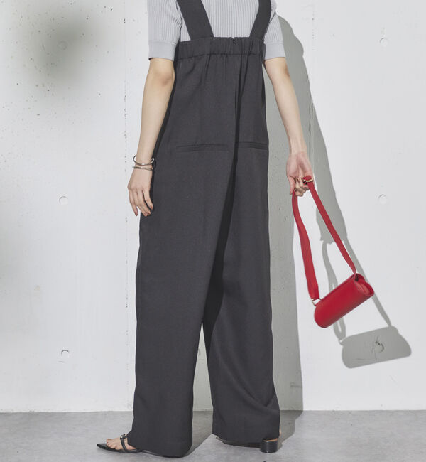 Doux archives「ワイドストラップサロペット」|ワンピース|