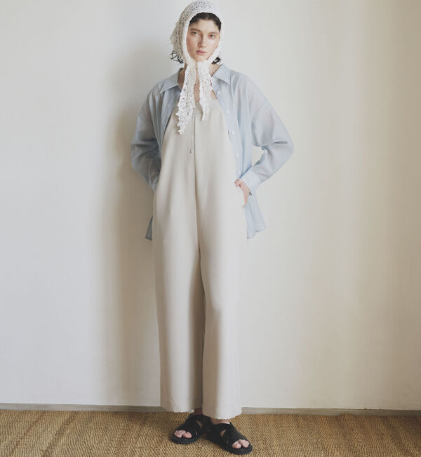 Doux archives「ワイドストラップサロペット」|ワンピース|