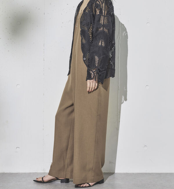 Doux archives「ワイドストラップサロペット」|ワンピース|