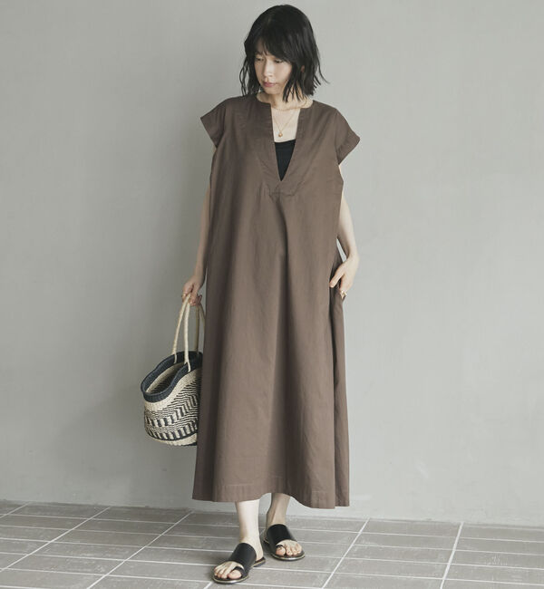 Doux archives「フレンチスキッパーボイルワンピース」|ワンピース|