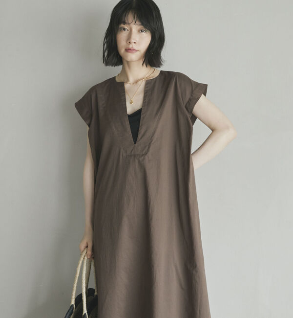 Doux archives「フレンチスキッパーボイルワンピース」|ワンピース|