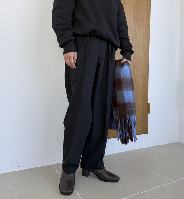 Doux archives「ツータックバレルパンツ」|チノ|