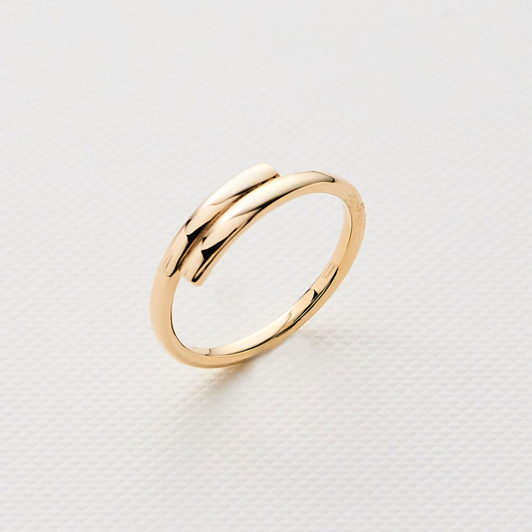 COCOSHNIK「K10オーバーラップ リング」|リング|