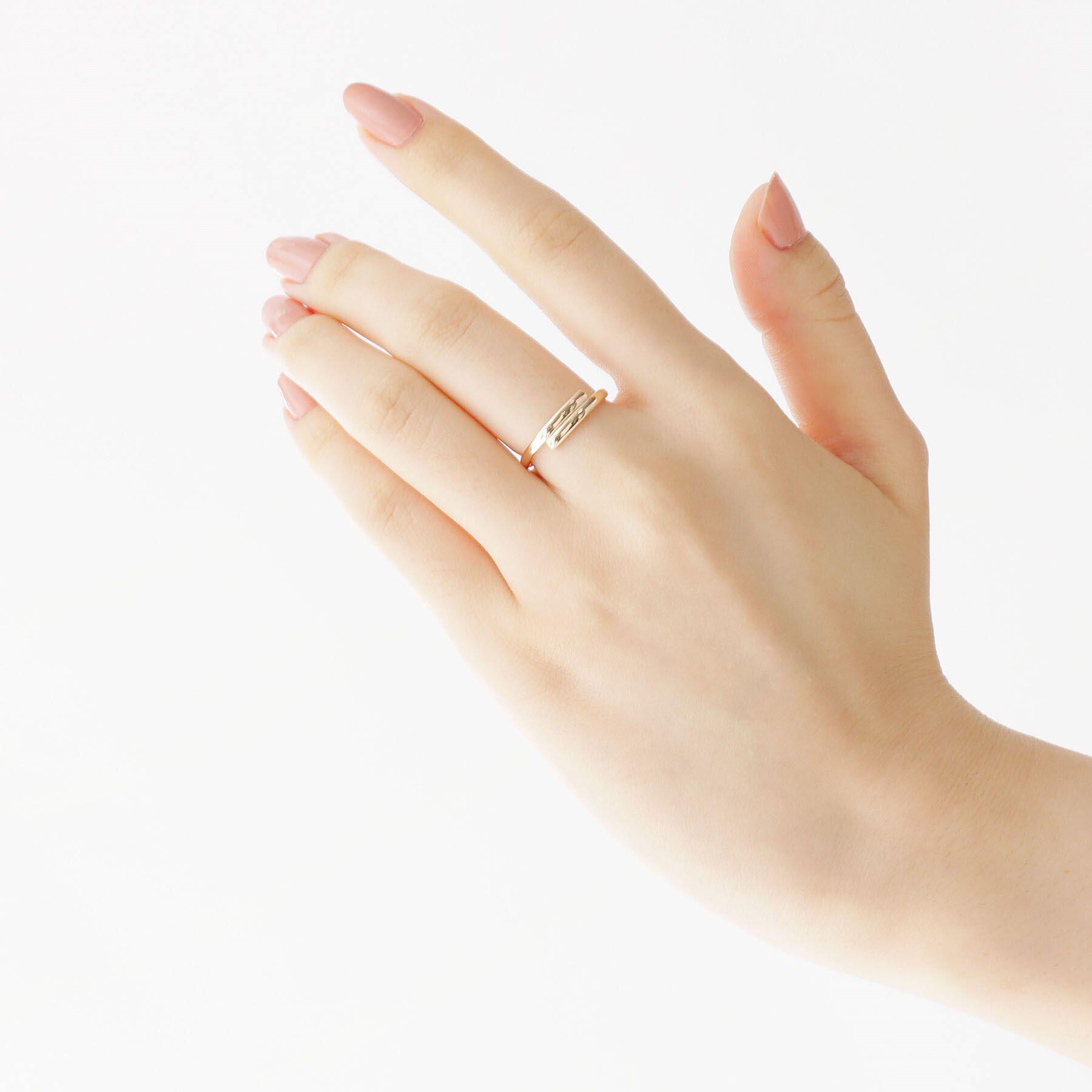 COCOSHNIK「K10オーバーラップ リング」|リング|