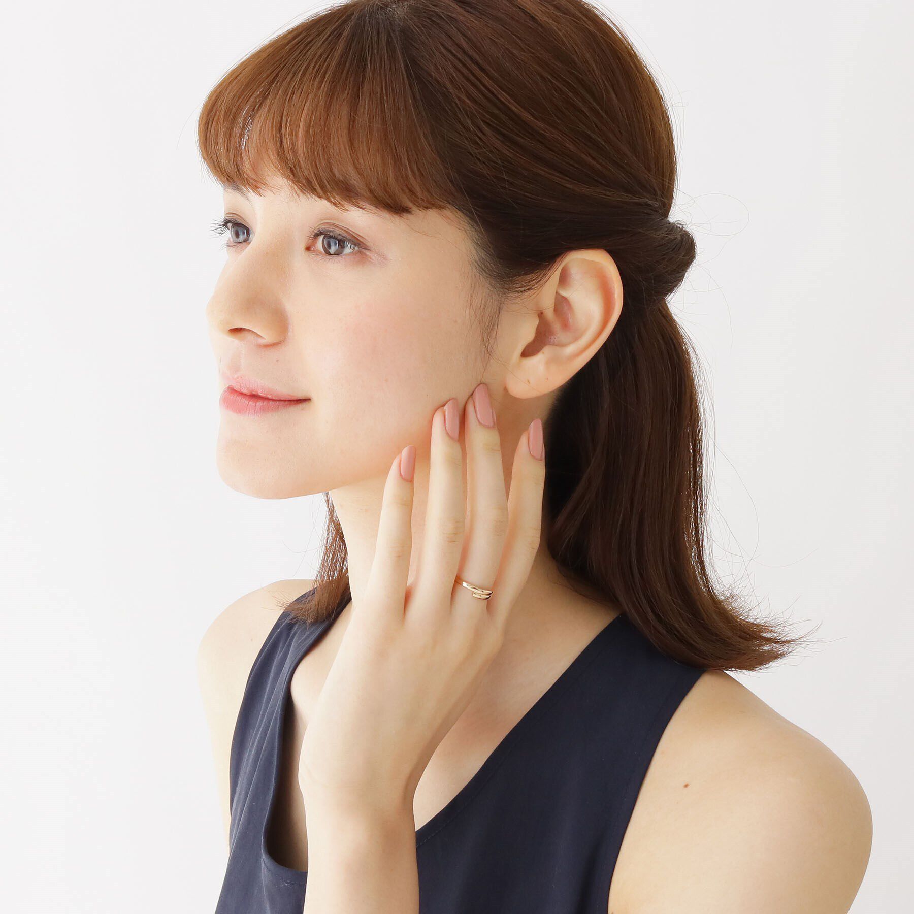 COCOSHNIK「K10オーバーラップ リング」|リング|