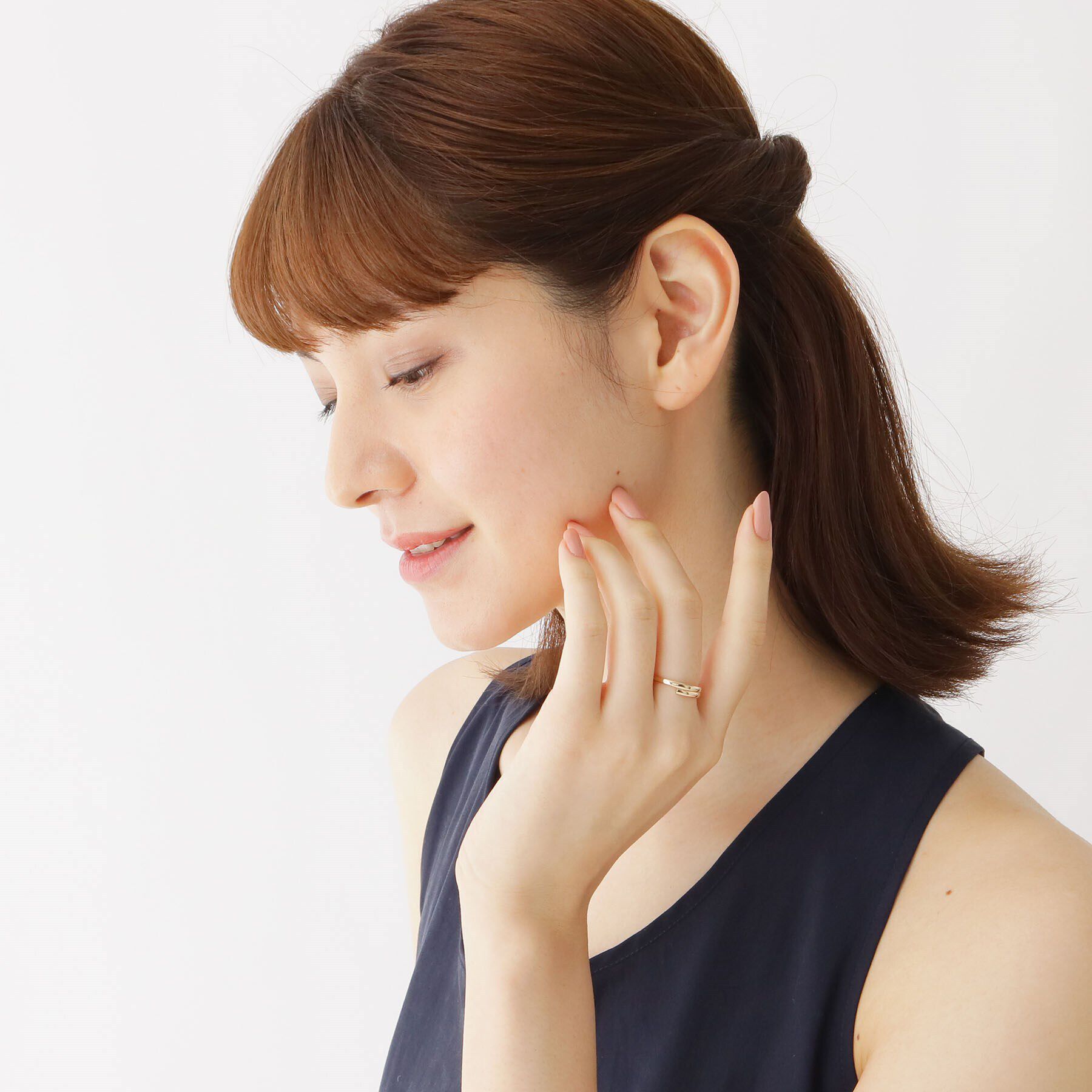 COCOSHNIK「K10オーバーラップ リング」|リング|