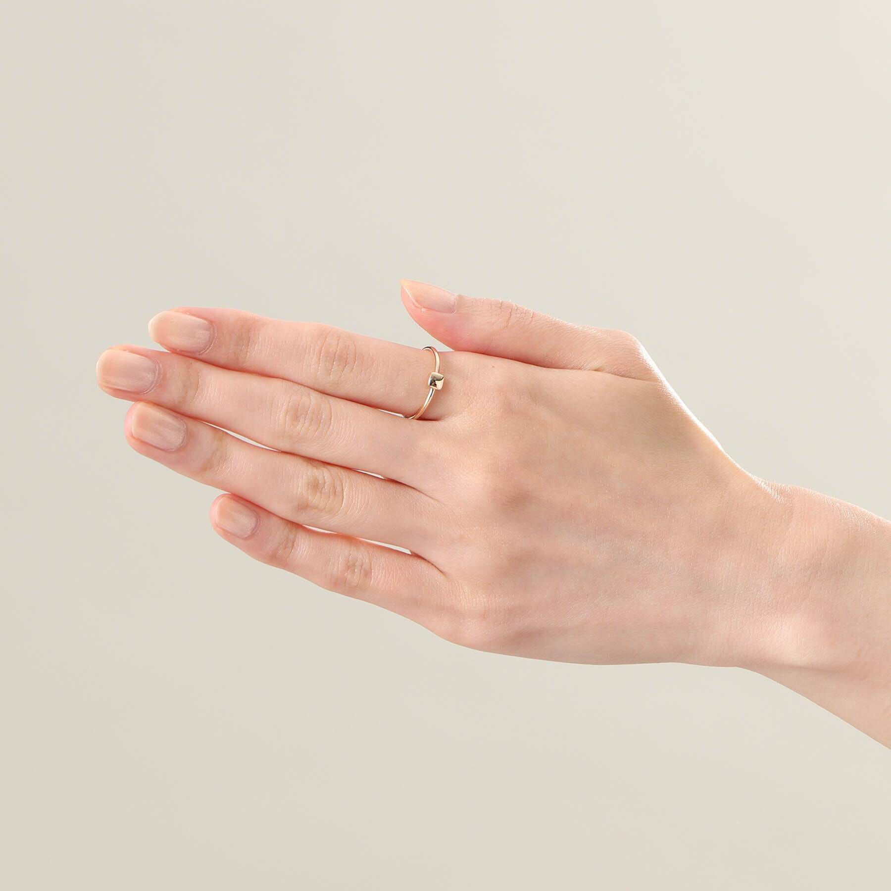 COCOSHNIK「K10クッションシェイプ リング」|リング|