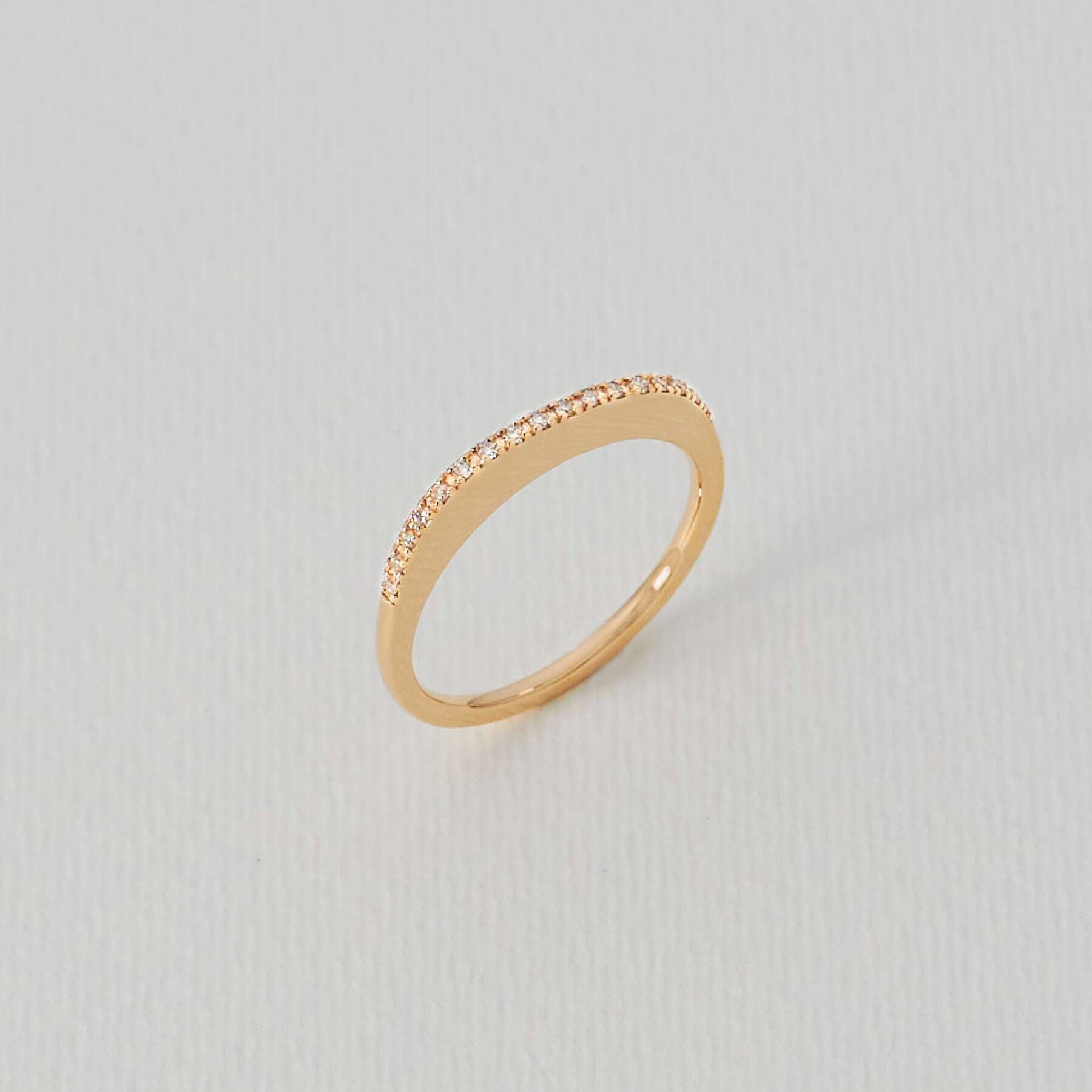 COCOSHNIK「K10ダイヤモンド スィンアーチリング」|リング|