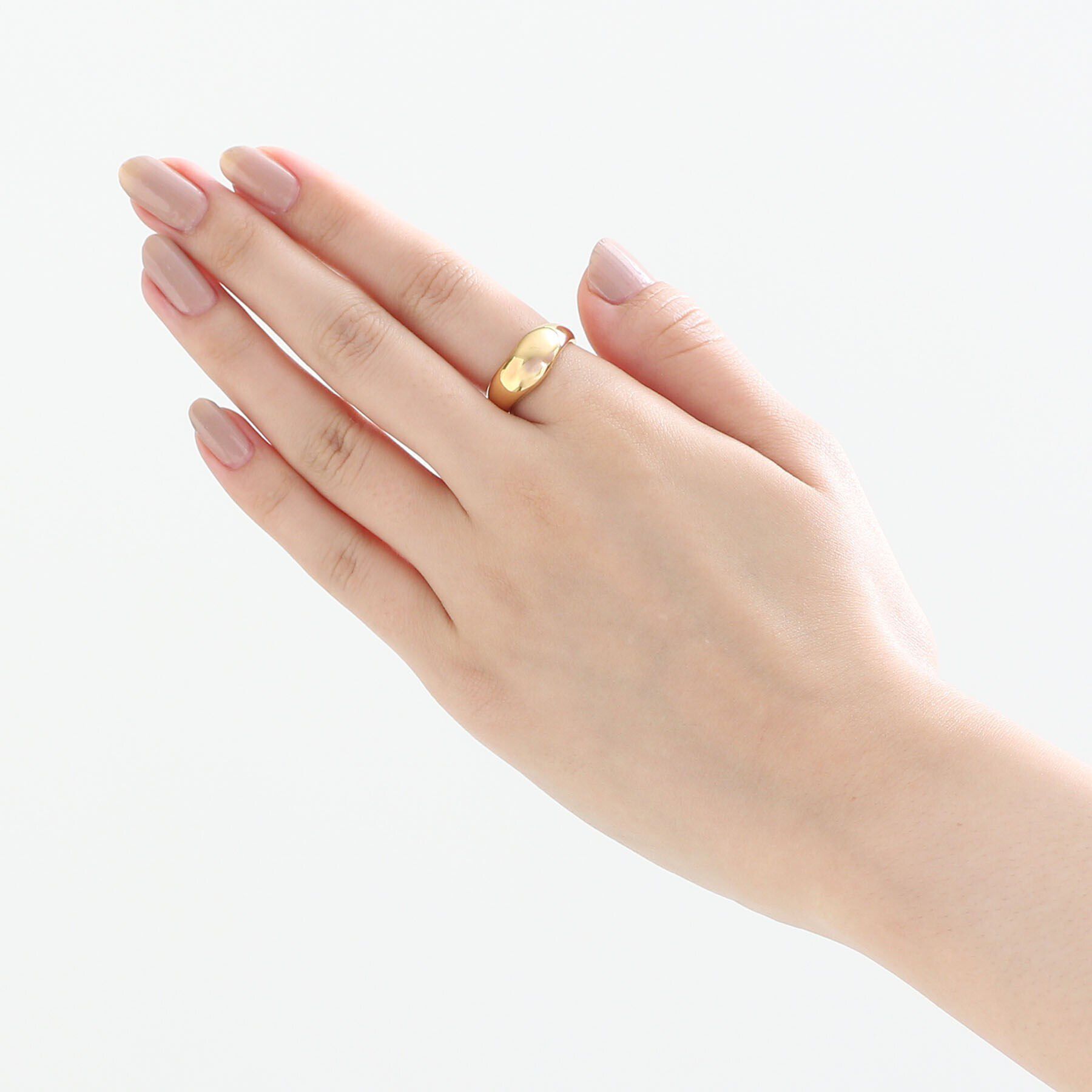 COCOSHNIK ONKITSCH「シルバー ニュアンスリングL GP」|リング|