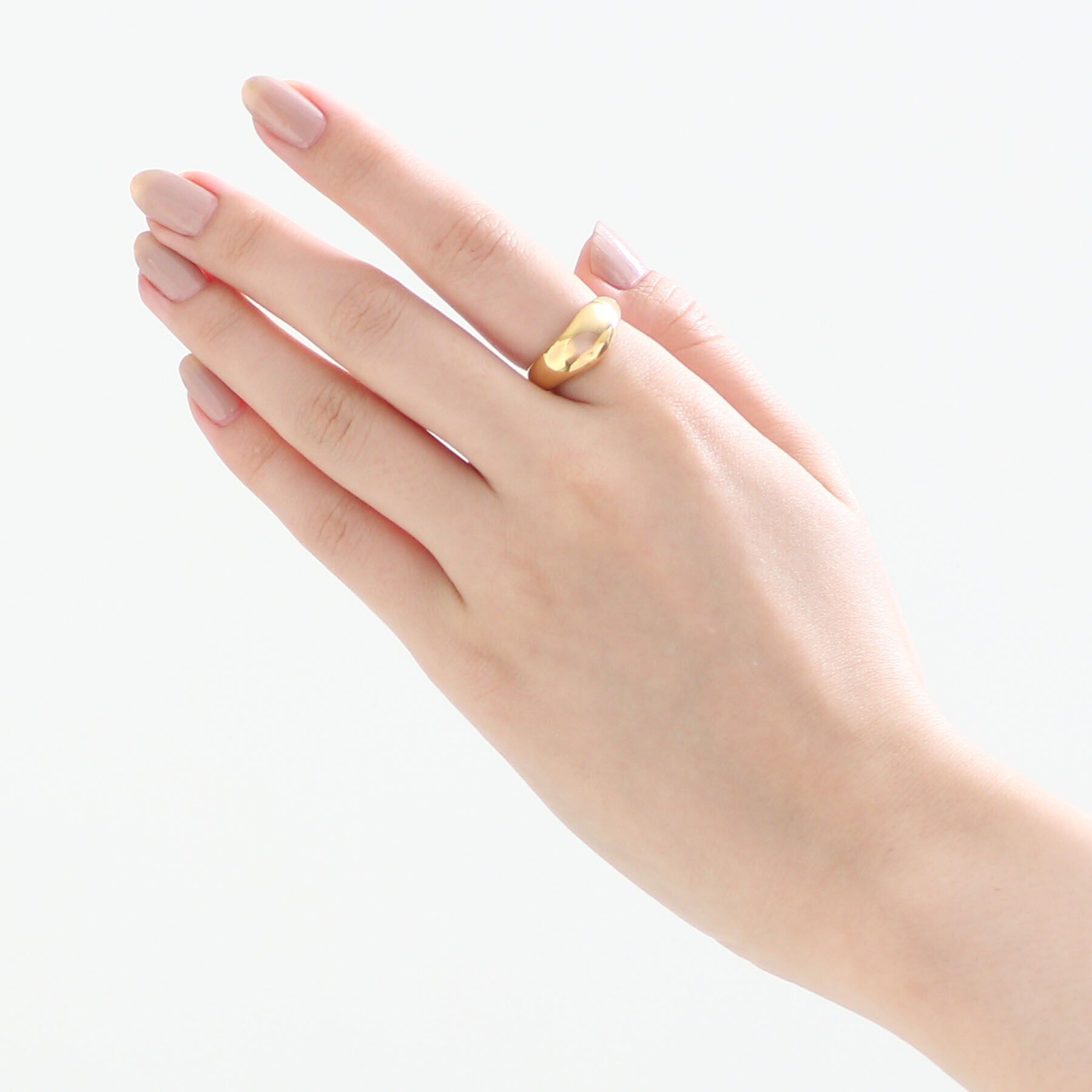 COCOSHNIK ONKITSCH「シルバー ニュアンスリングL GP」|リング|