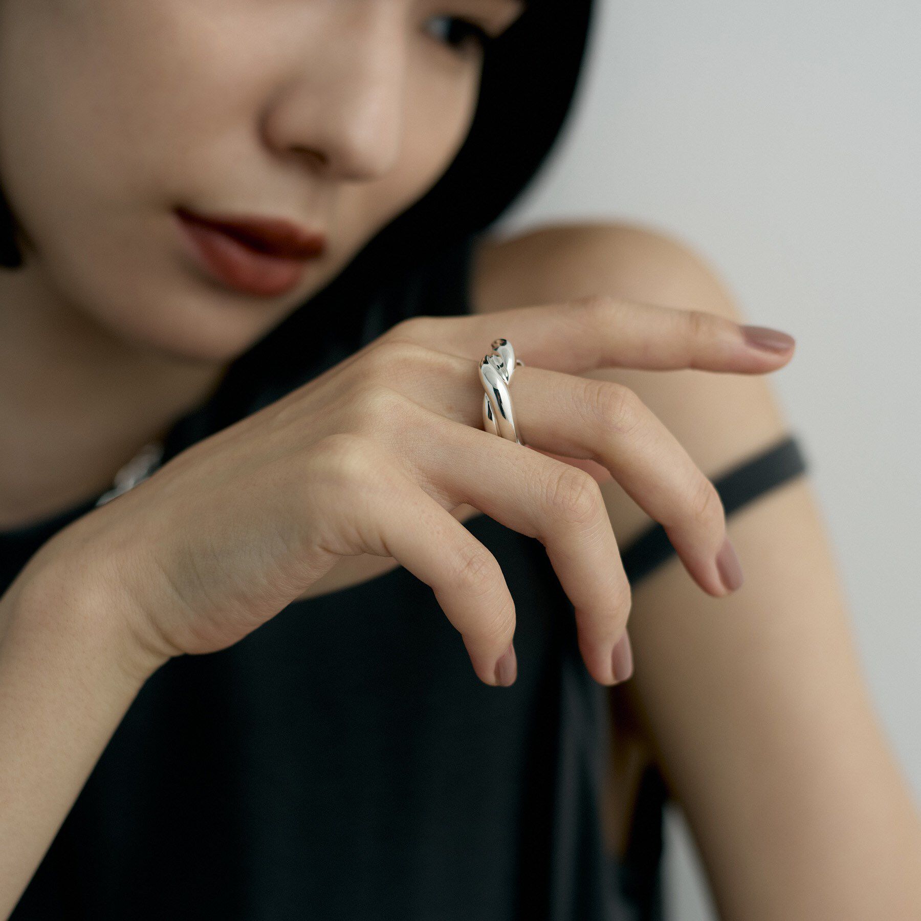 COCOSHNIK ONKITSCH「シルバー ギメルモチーフリング」|リング|