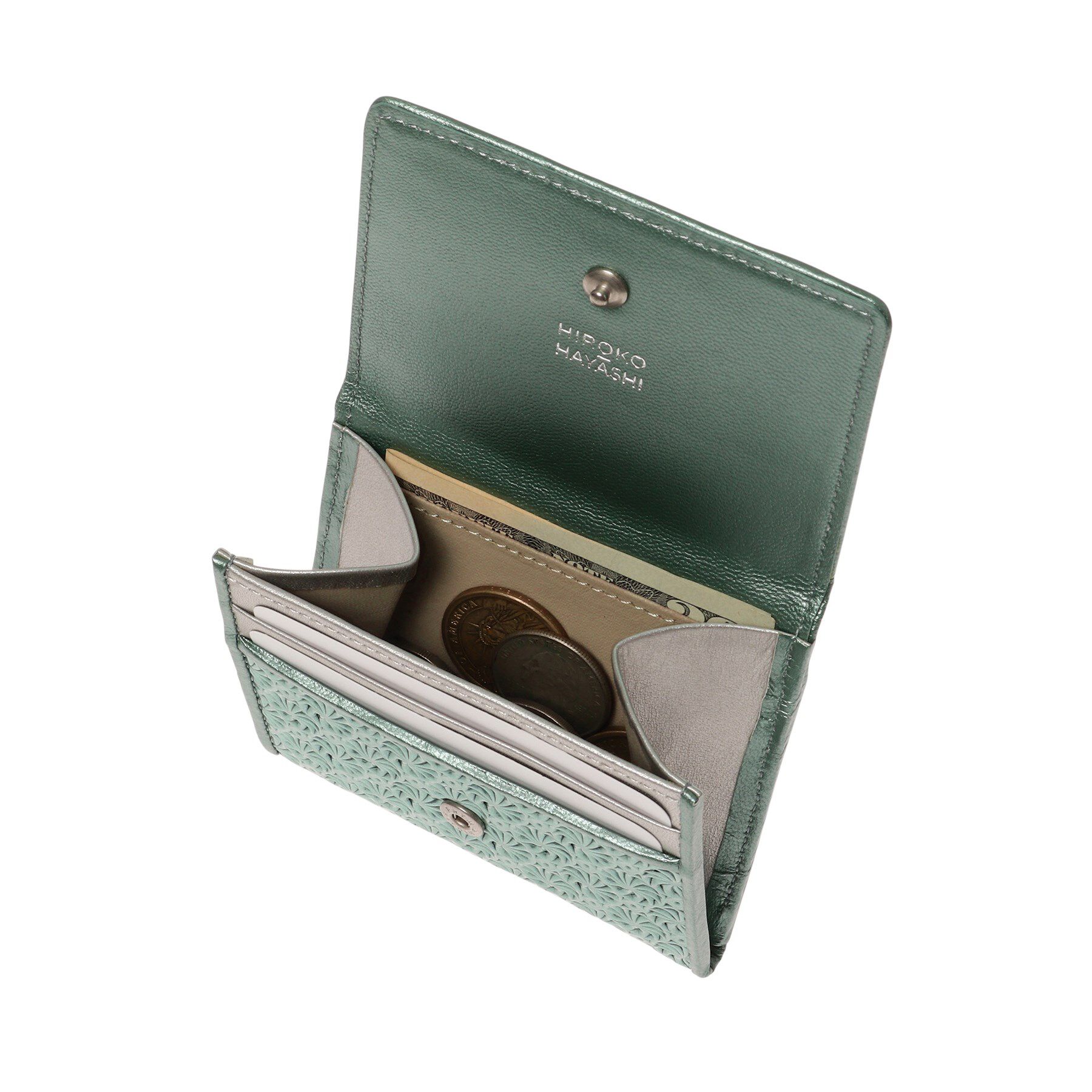 HIROKO HAYASHI「GIRASOLE PIPERITA（ジラソーレ ピペリータ）薄型ミニ財布」|財布|