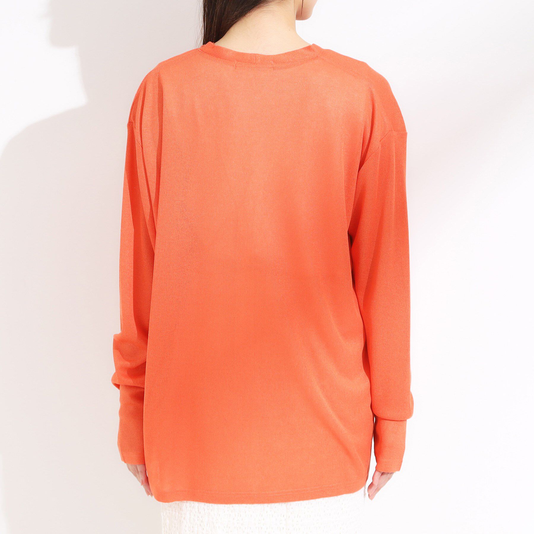 SHOO･LA･RUE「【S-LL/ひんやり/UV】手の甲まで隠れる トッパーカーディガン」|カーディガン|