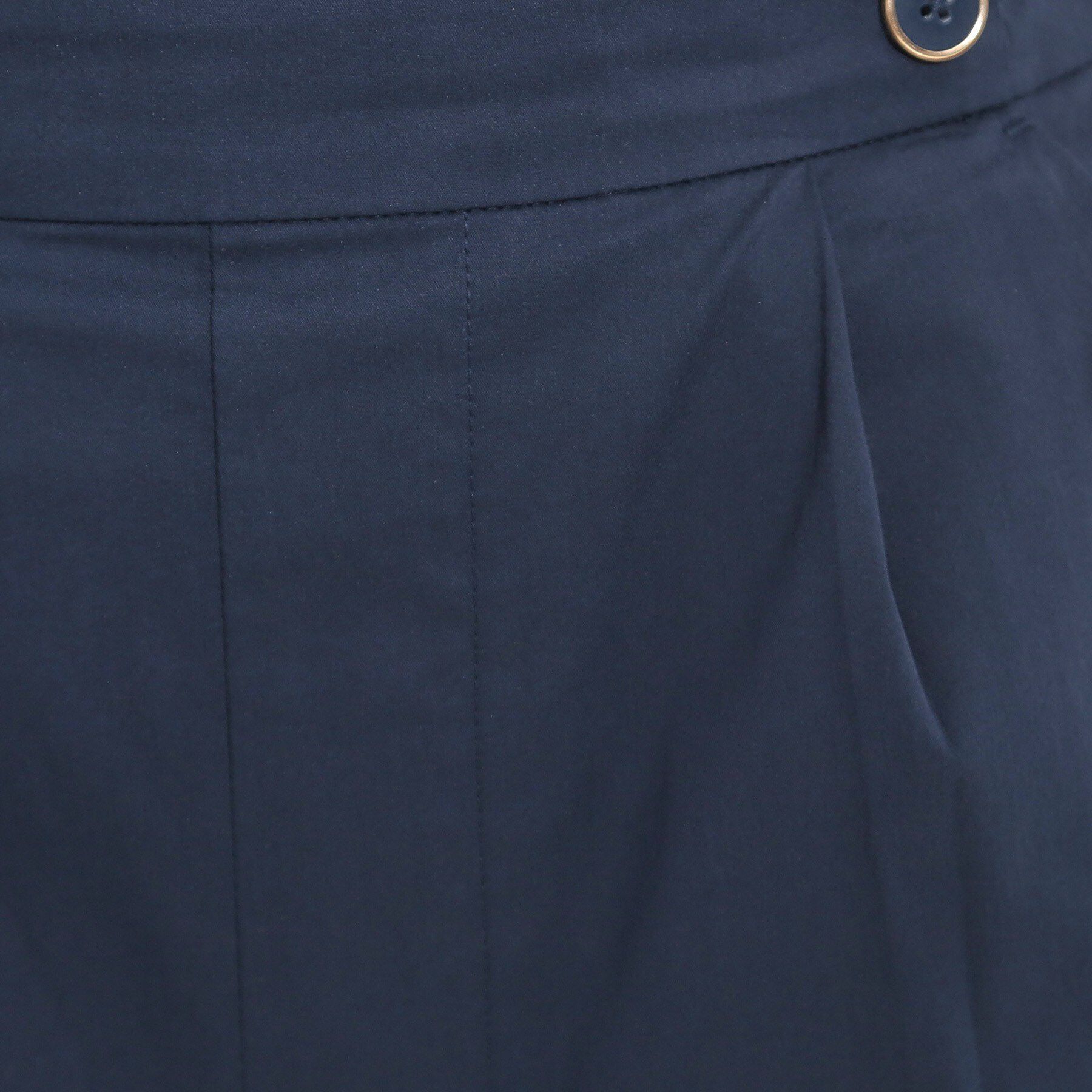 SHOO･LA･RUE「【S-LL/ひんやり/UV】すっきり見えマリン風 ガウチョパンツ」|その他|