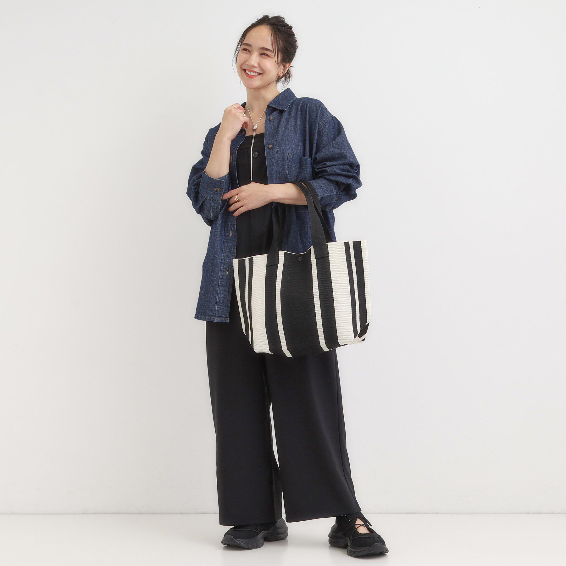 SHOO･LA･RUE「ニットトートバッグ」|トートバッグ|