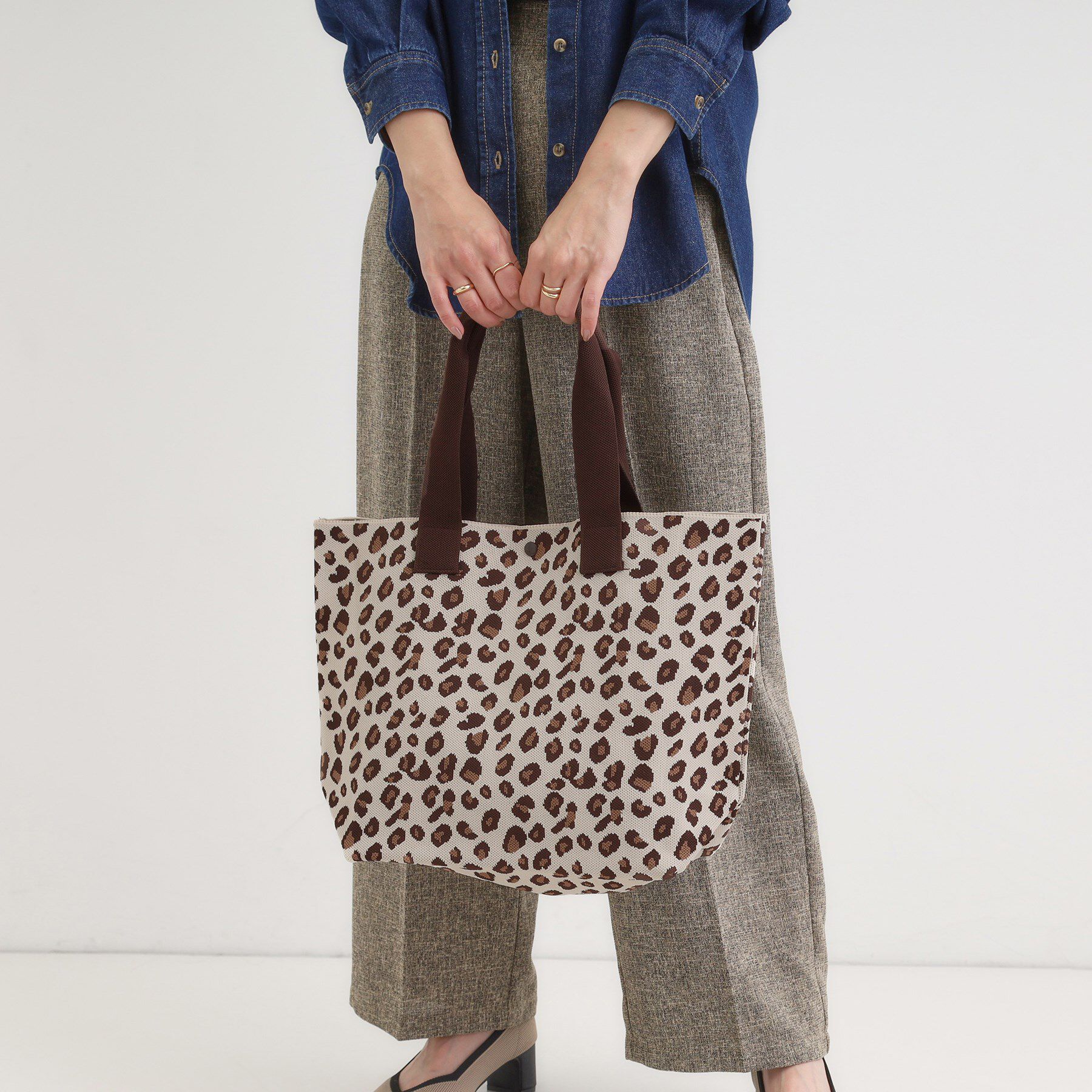 SHOO･LA･RUE「ニットトートバッグ」|トートバッグ|