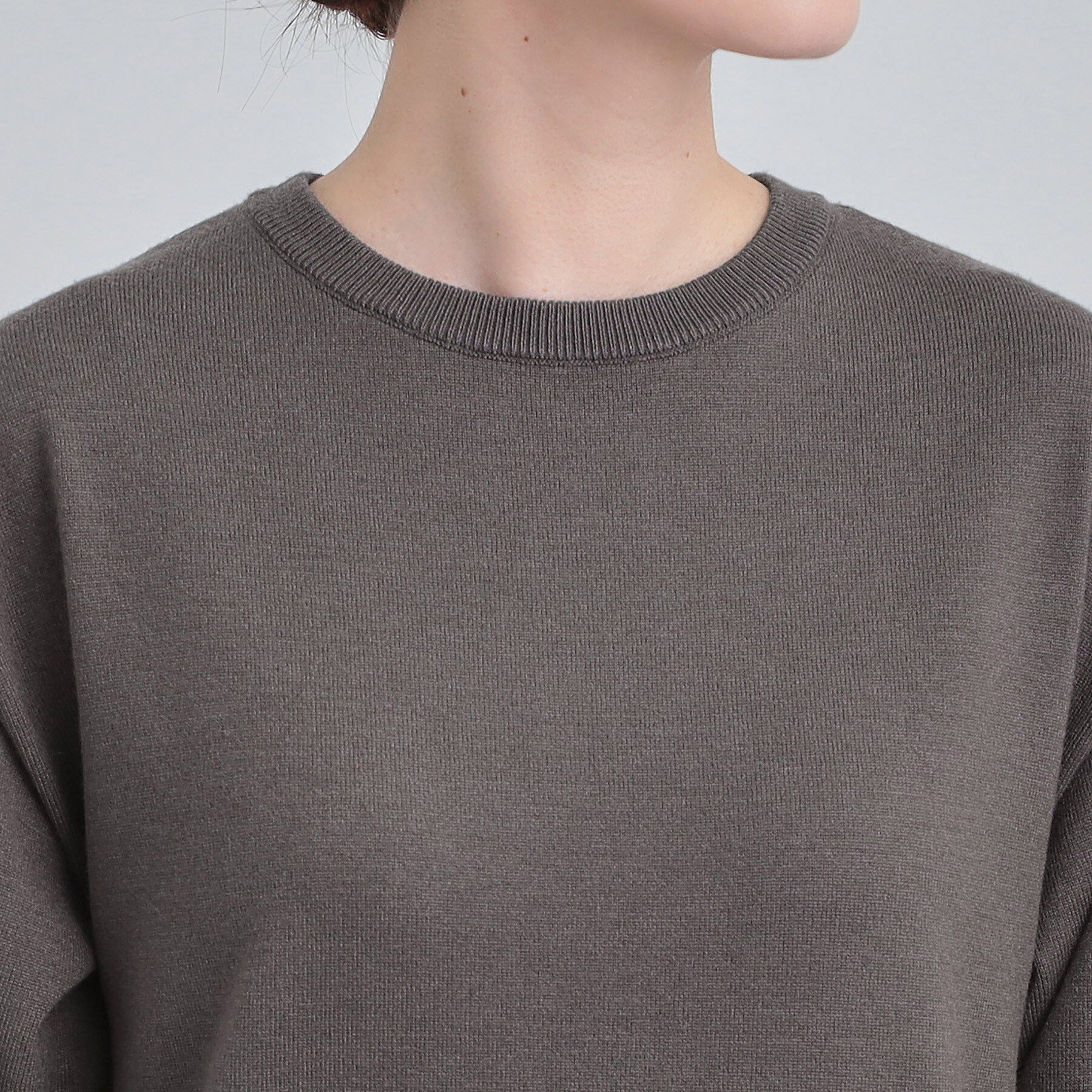 SHOO･LA･RUE「スタイルがすっきりに見える 裾マーメイドニットワンピース」|ワンピース|