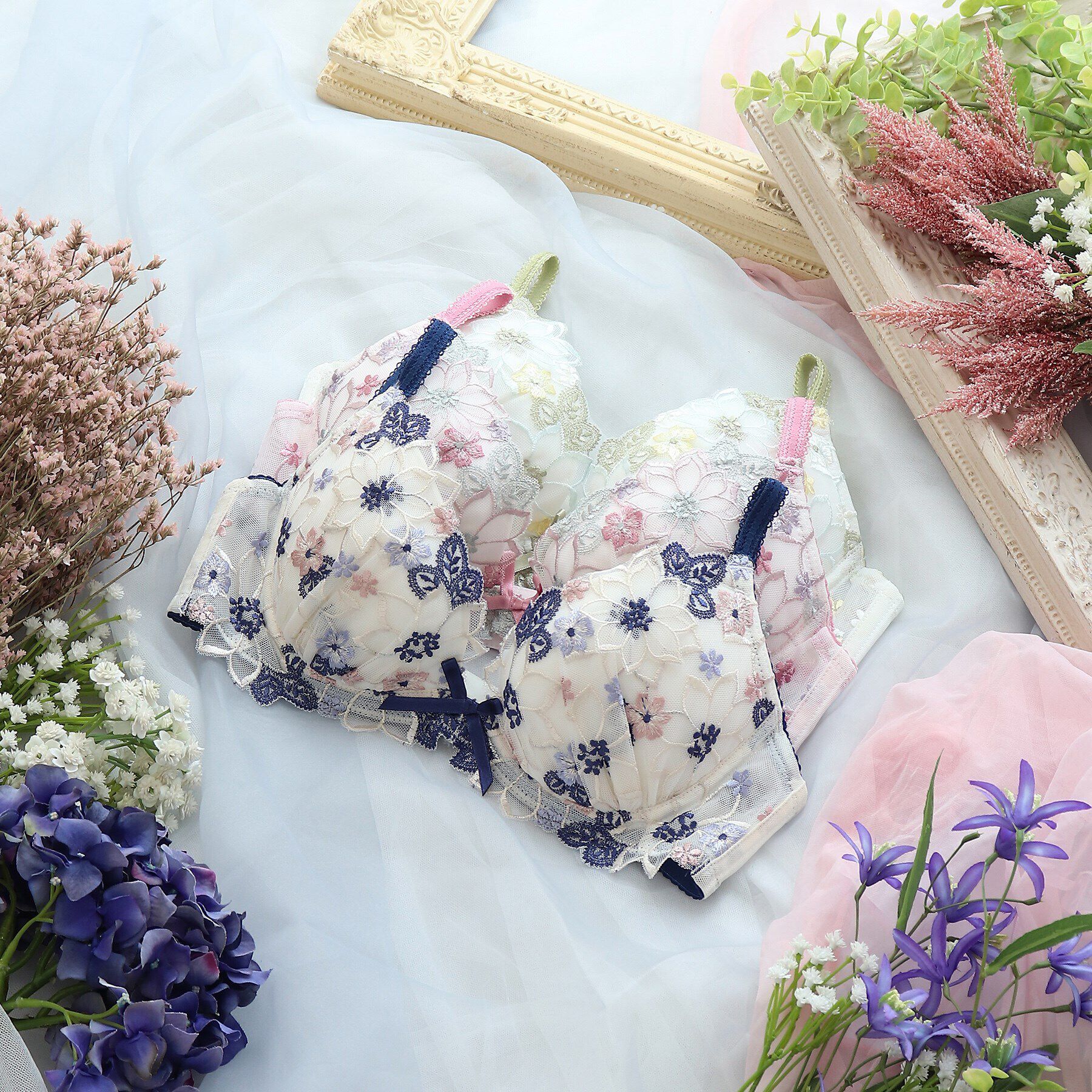 Risa Magli「カモミーユ ブラジャー」|インナー|