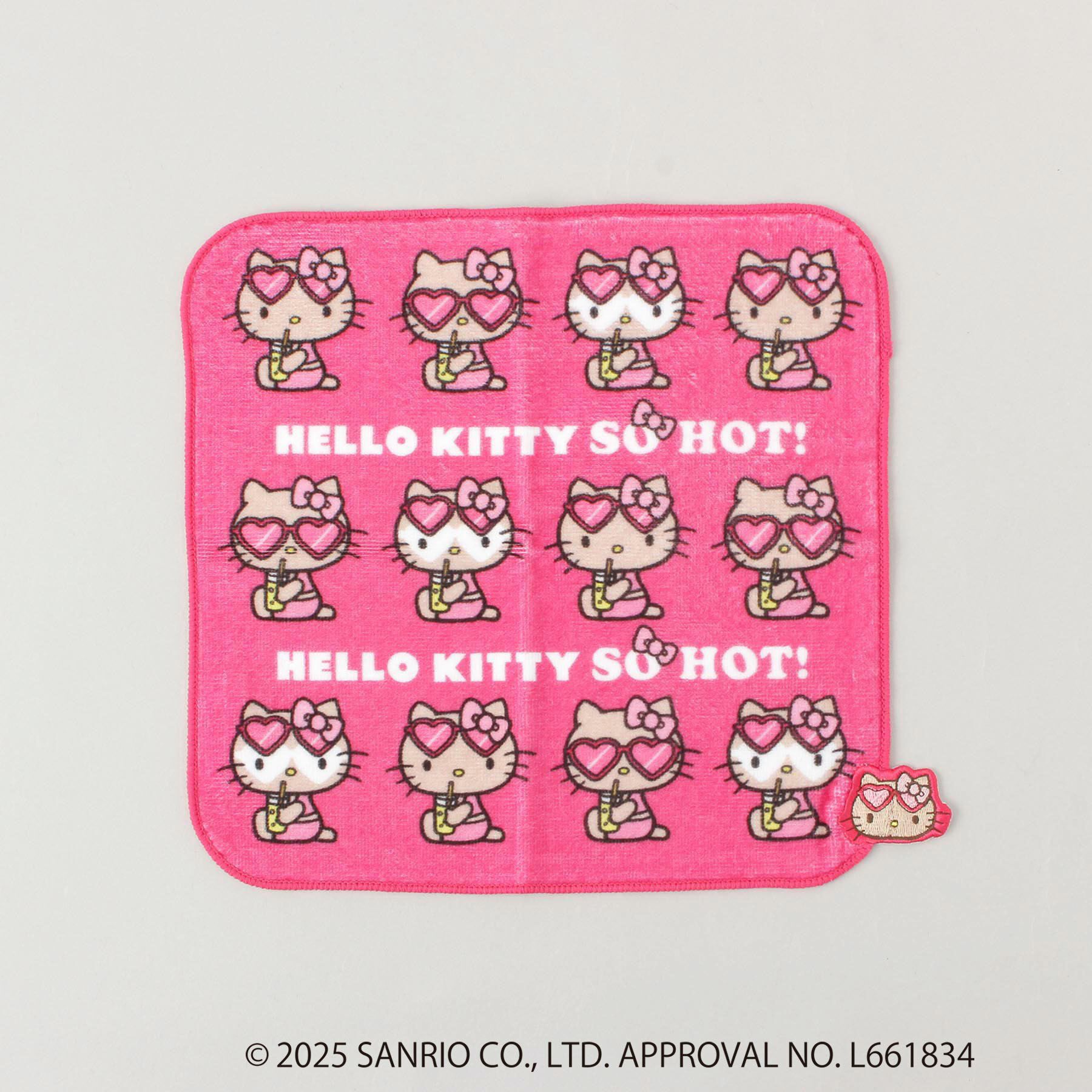 212 KITCHEN STORE「日焼けハローキティ 刺繍ハンドタオル PK」|その他|その他
