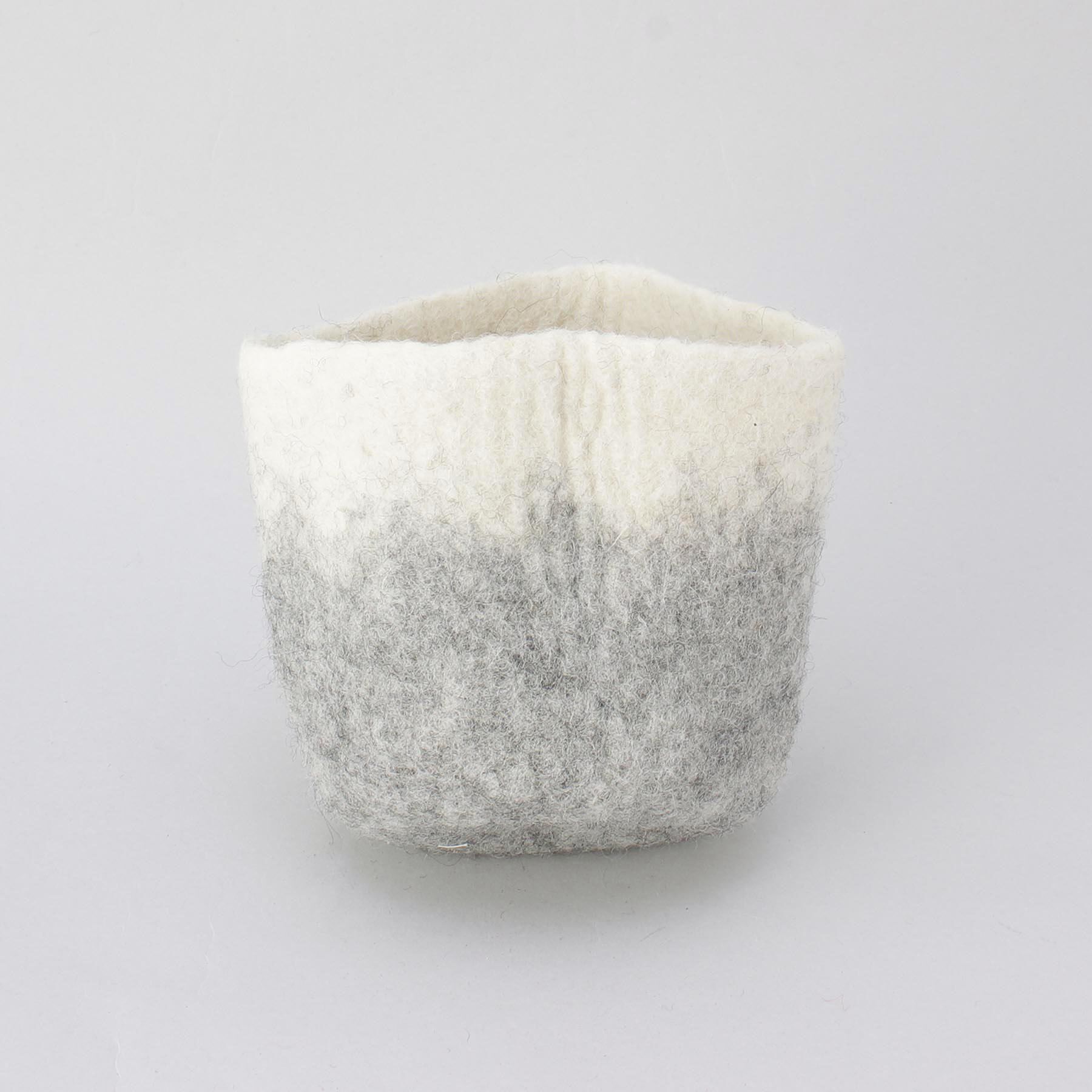 212 KITCHEN STORE「シリンダー スモールバスケット H10&times;W10cm GYグラデ」|その他|その他