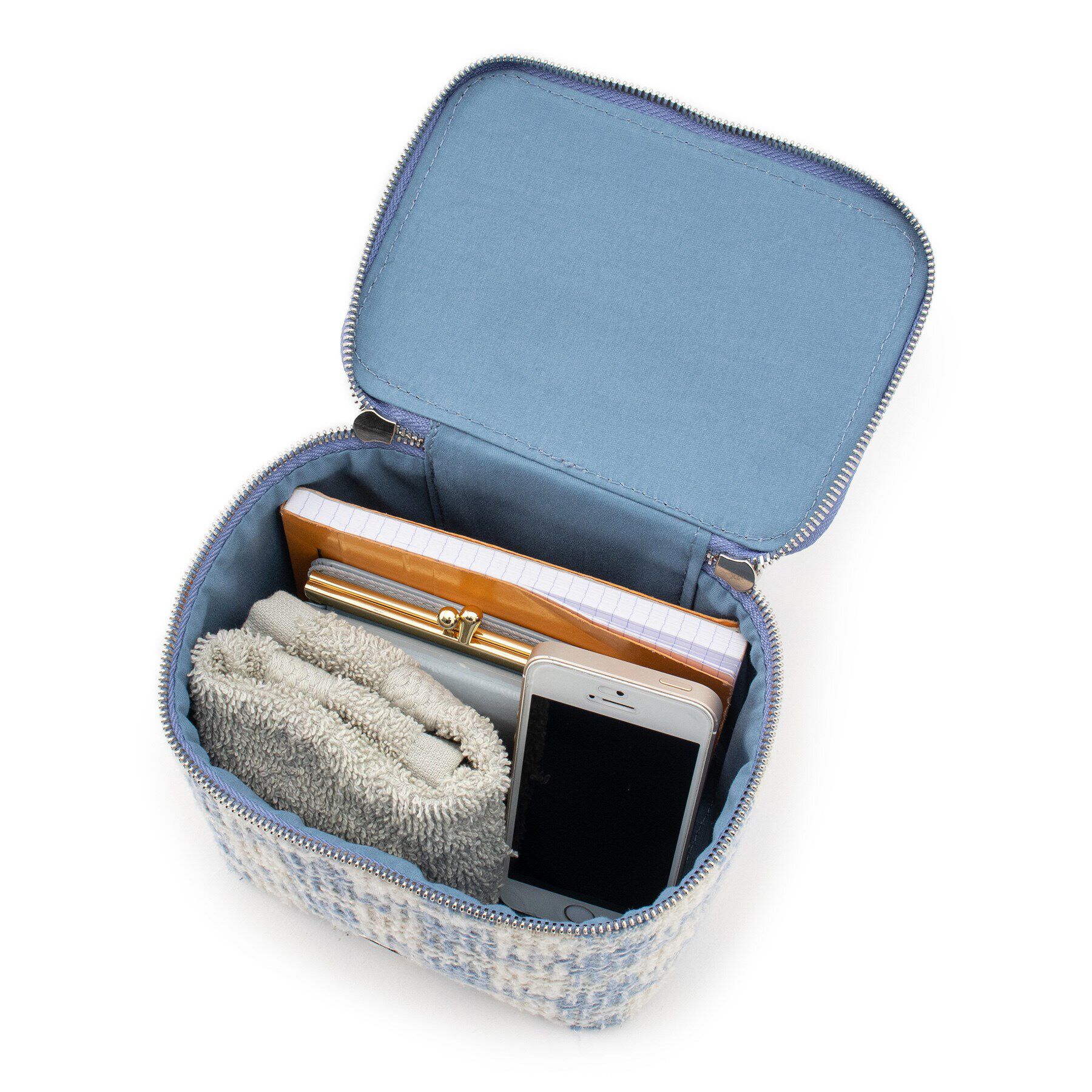 Ober Tashe「バニティ型ツイードショルダーバッグ」|ショルダー・メッセンジャー|