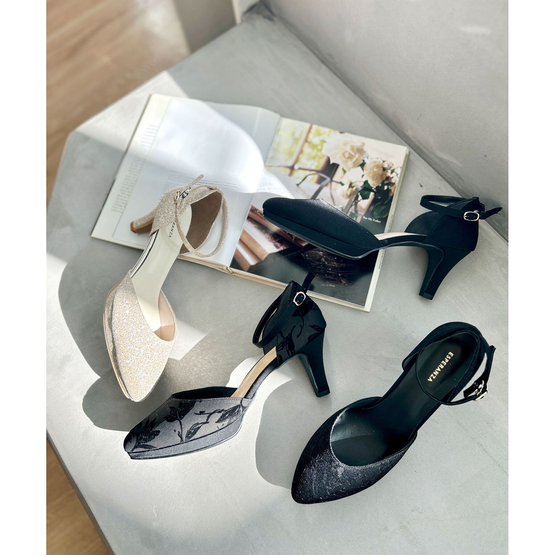 ESPERANZA「セパレートパンプス」|パンプス|