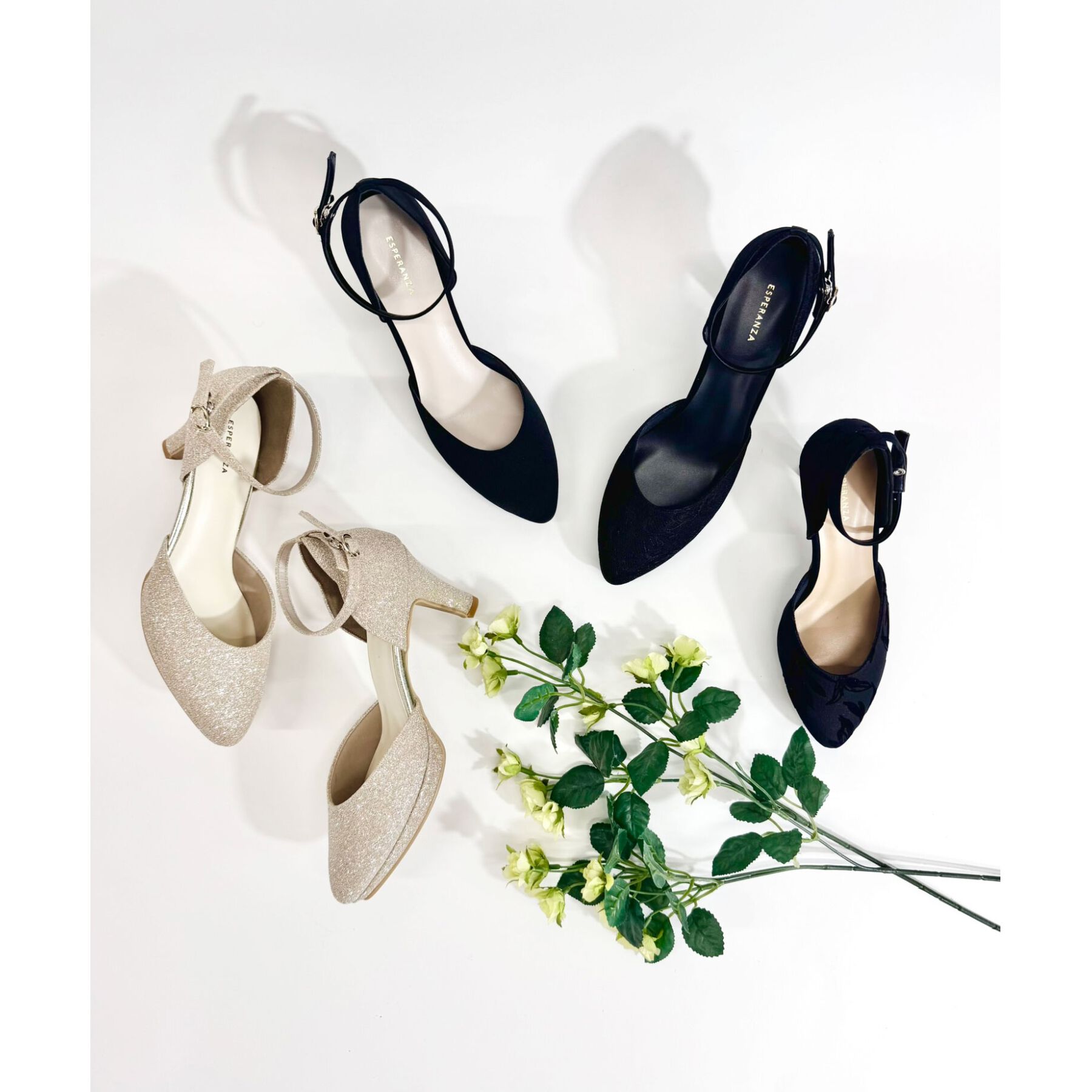 ESPERANZA「セパレートパンプス」|パンプス|