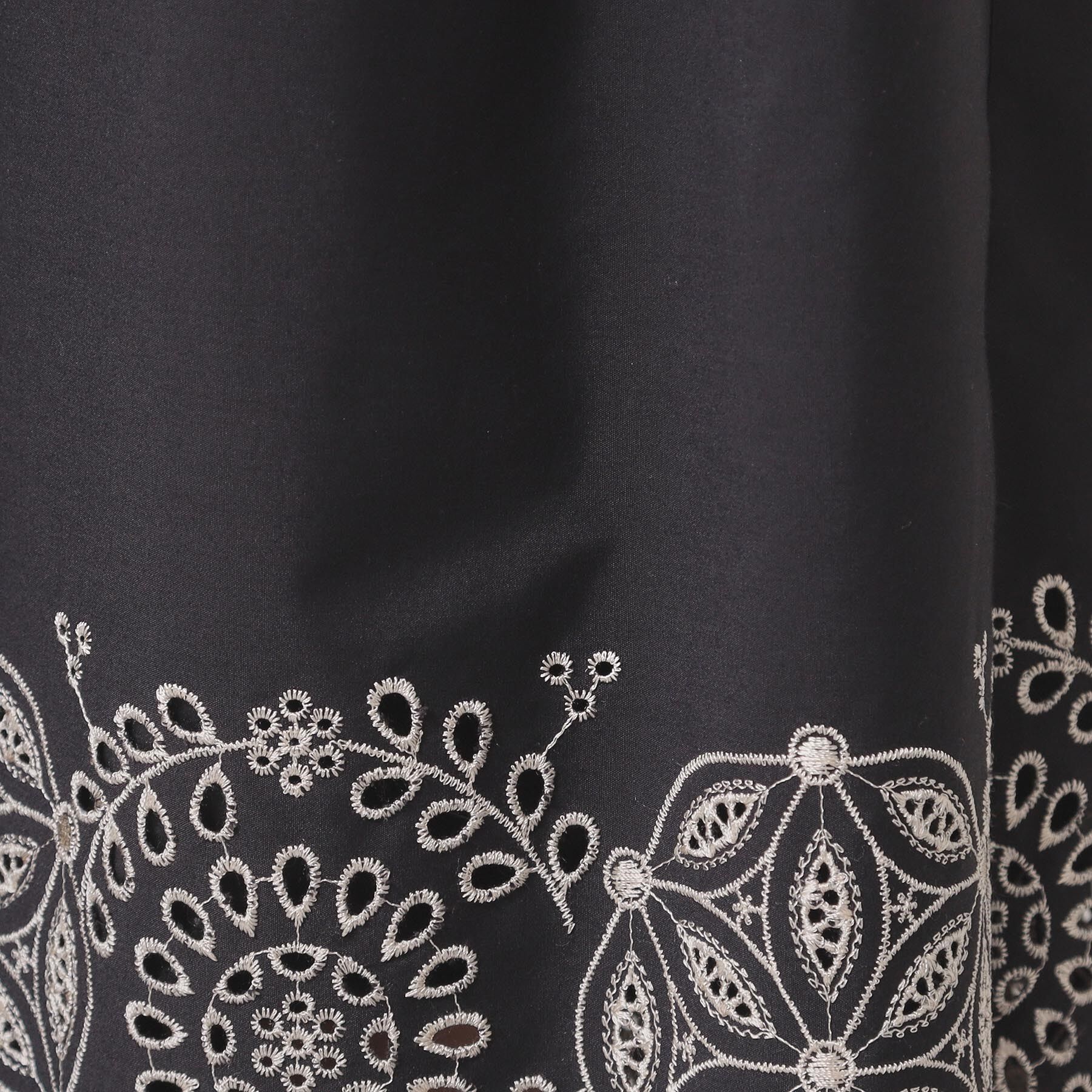 SunaUna「【幾何柄／エンブロイダリー】ウエストゴムガウチョパンツ」|その他|