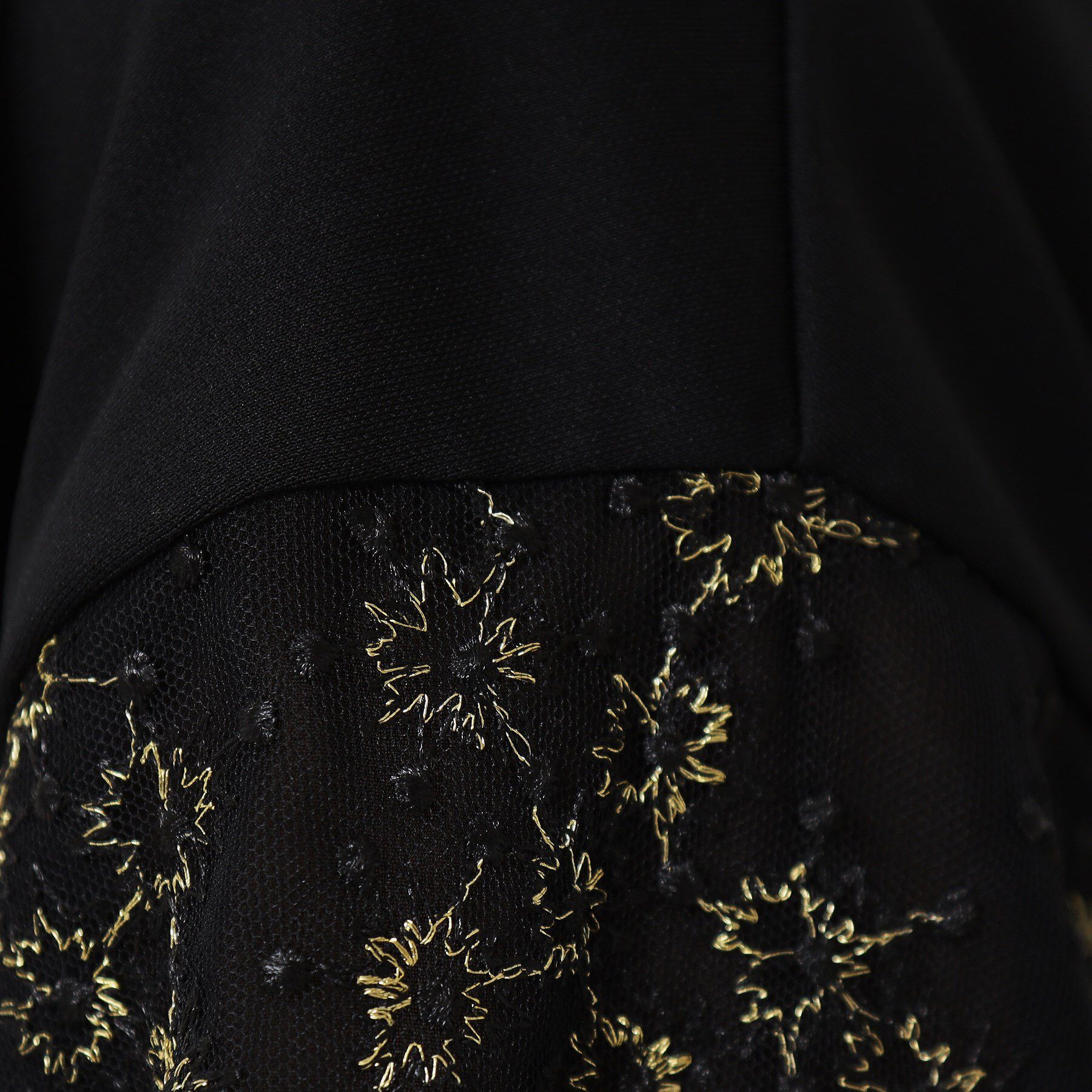 SunaUna「【チュール刺繍／7分袖】華やかプルオーバー」|Tシャツ・カットソー|