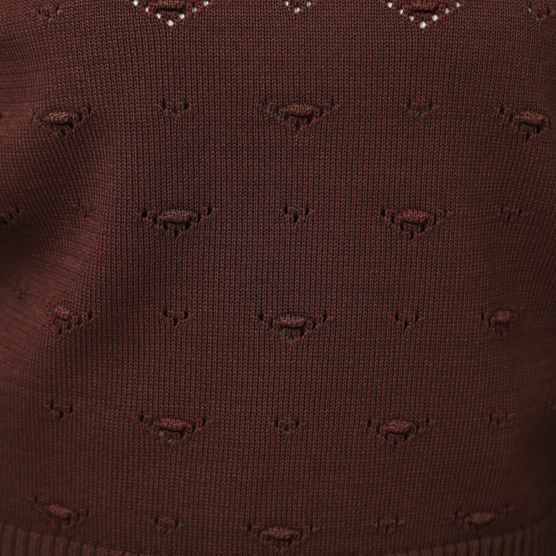 SunaUna「【COLLECTION LINE】透かしパール調ニット」|ニット・セーター|