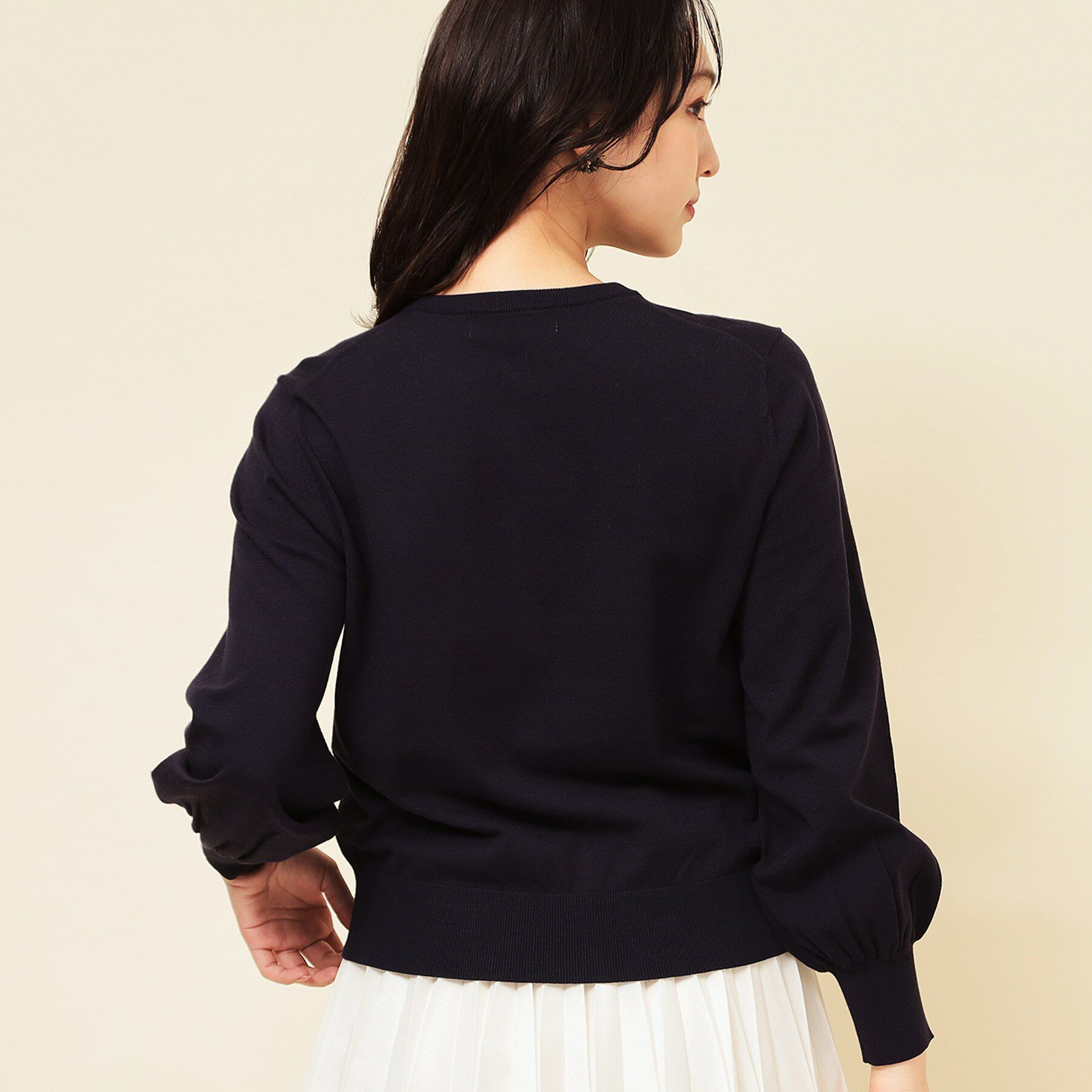 SunaUna「【SS～Lサイズ展開/手刺繍】クラフトカーディガン」|カーディガン|