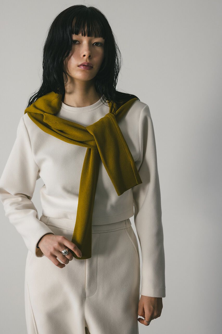 STYLEMIXER「ストレッチメルトンショートトップ」|シャツ・ブラウス|IVOY3