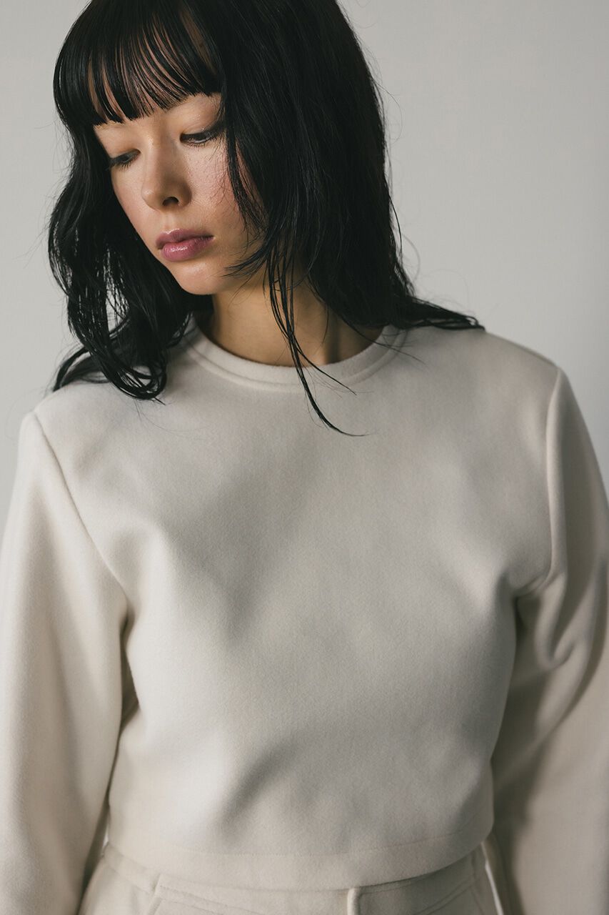 STYLEMIXER「ストレッチメルトンショートトップ」|シャツ・ブラウス|