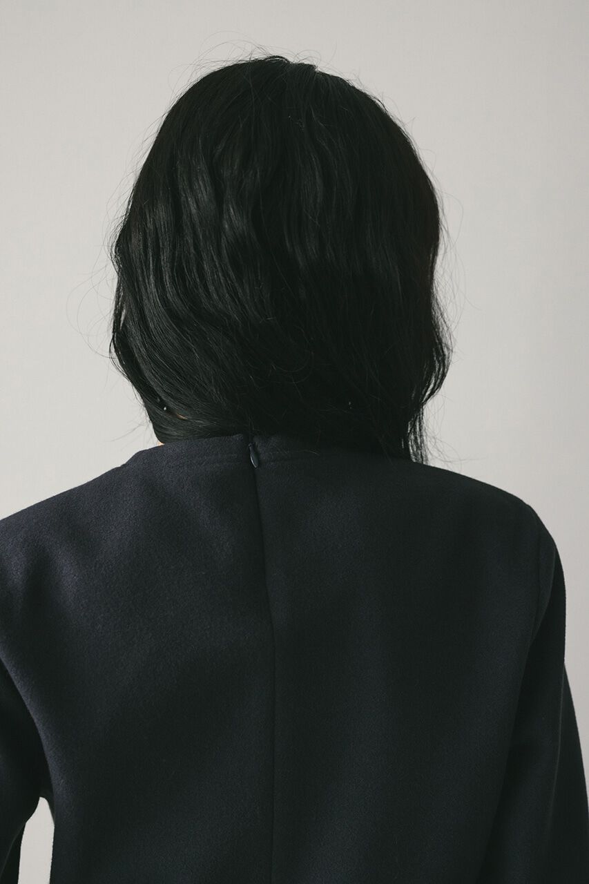 STYLEMIXER「ストレッチメルトンショートトップ」|シャツ・ブラウス|