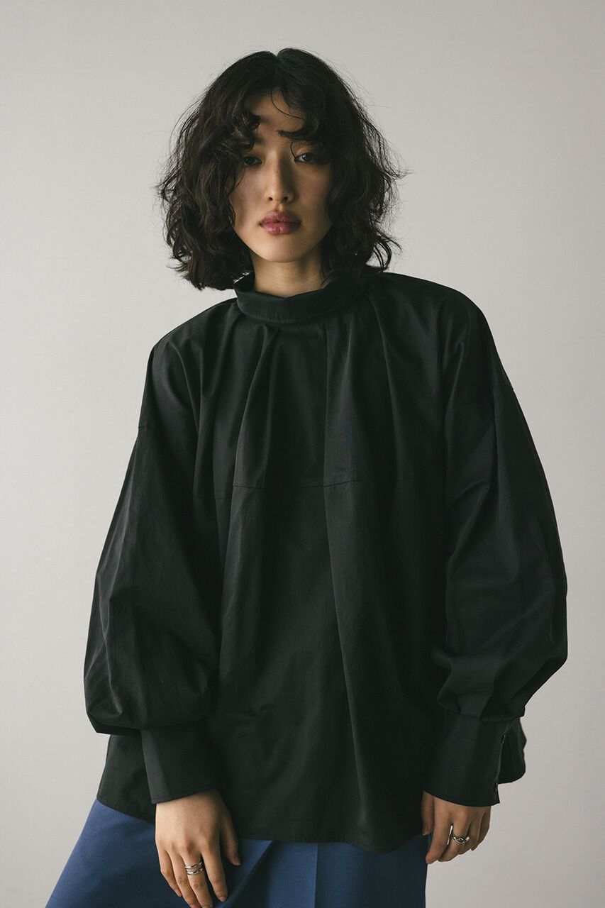 STYLEMIXER「2WAYカラーコクーンブラウス」|シャツ・ブラウス|BLK