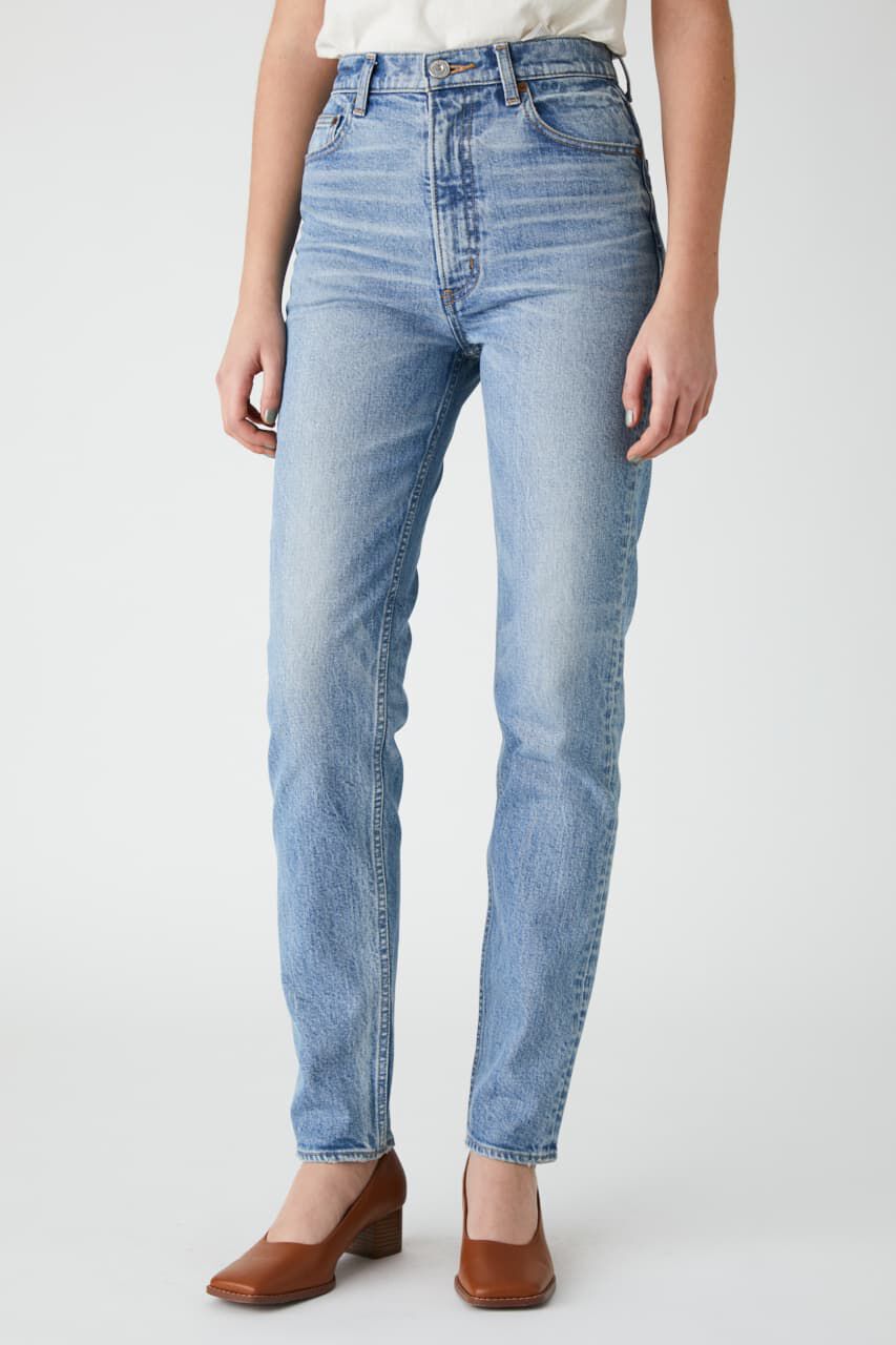MOUSSY「PLAIN JEANS STRAIGHT SLIM」|デニム|
