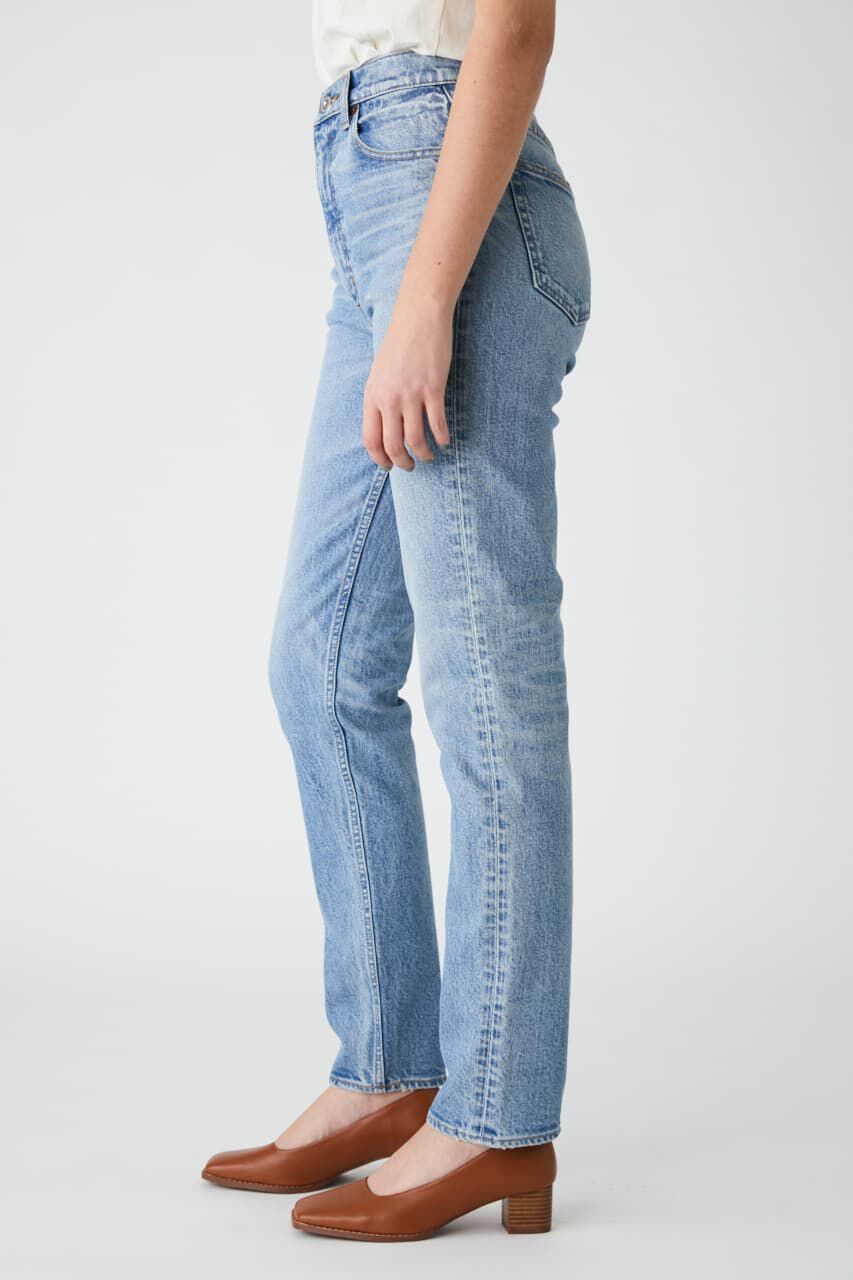 MOUSSY「PLAIN JEANS STRAIGHT SLIM」|デニム|