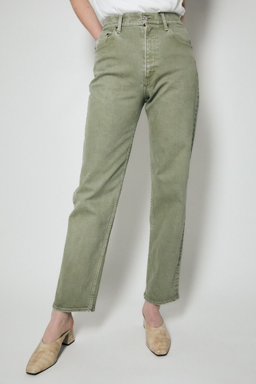 MOUSSY「PLAIN JEANS COLOR STRAIGHT」|デニム|