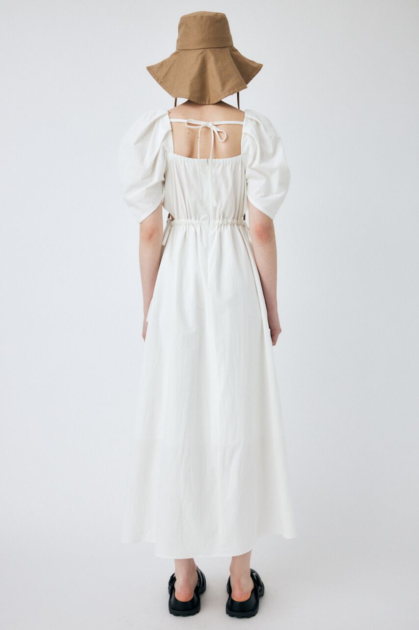 MOUSSY「TUCK VOLUME SLEEVE ドレス」|ワンピース|