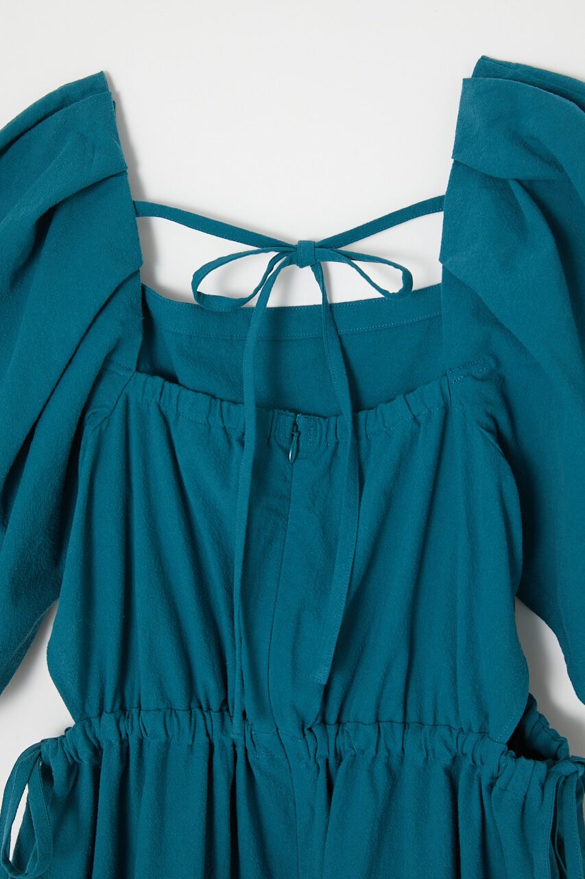 MOUSSY「TUCK VOLUME SLEEVE ドレス」|ワンピース|