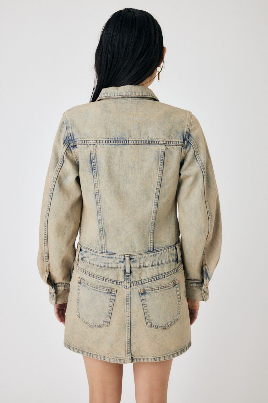 MOUSSY「LOW WAIST CHEMICAL MINI ドレス」|ワンピース|