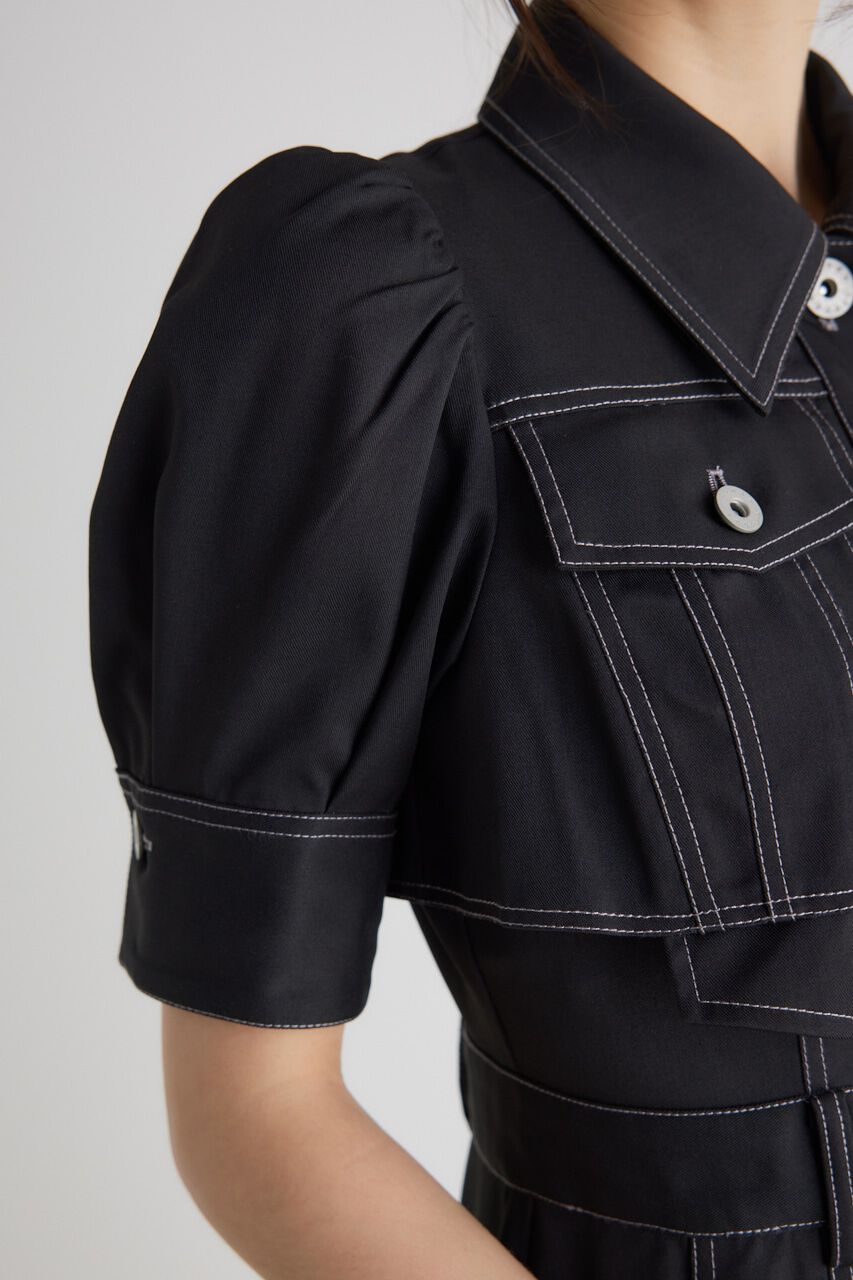 rienda「クロップレイヤードマーメイドOPS」|ワンピース|