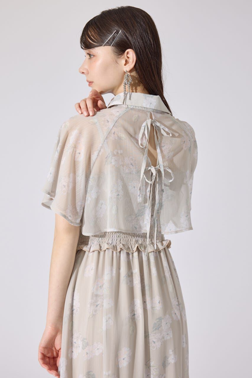 rienda「シャーリングワンピースセット」|ワンピース|